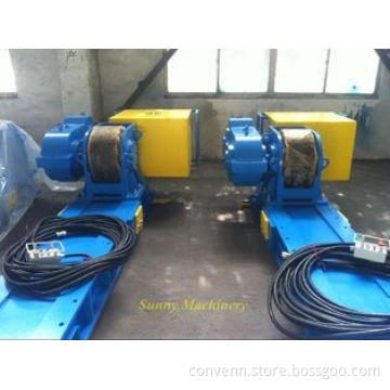 200Ton Conventional Welding Rotator With PU Rollers And Bol